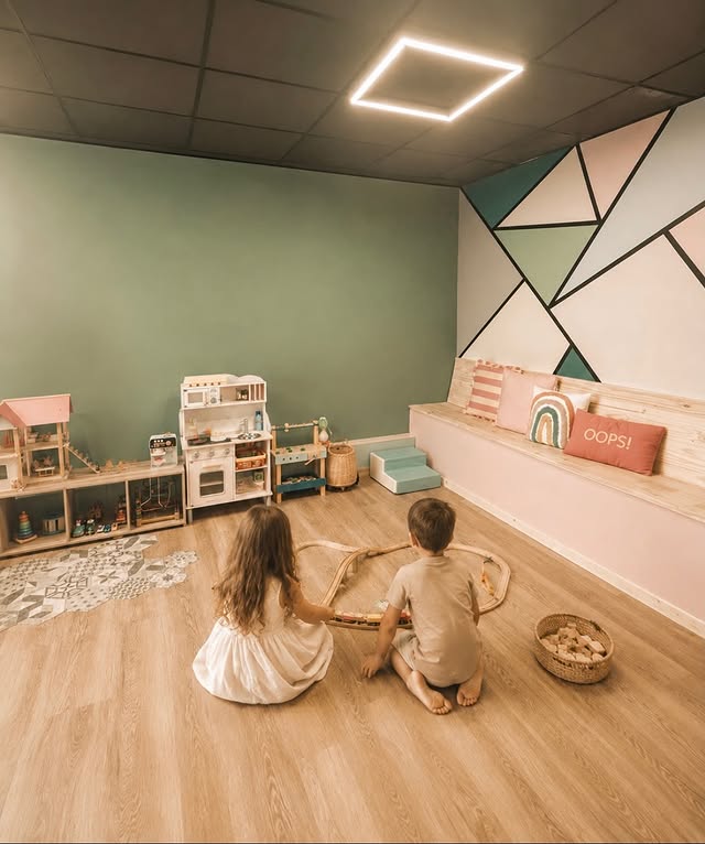 L'espace de jeux des enfants